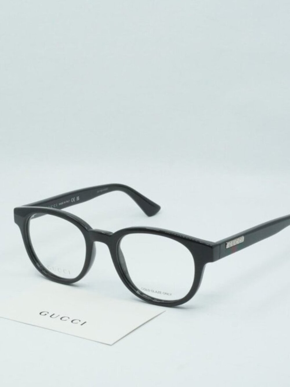 Gucci GG0769O 005 Round Eyeglasses 50mm - Grey